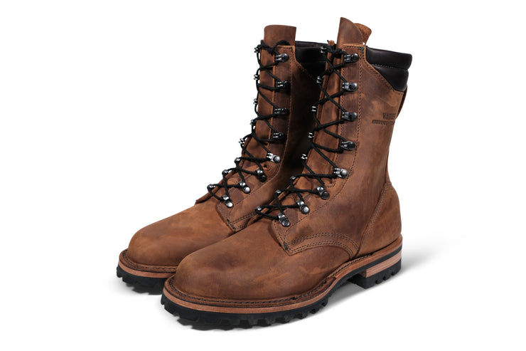 Fire Hybrid - Distressed Brown Size 12D - Baker's Boots and Clothing