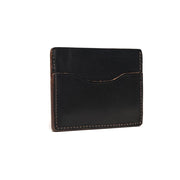THE DAVE - HANDMADE SLIM WALLET - Black CXL - Baker's Boots and Clothing