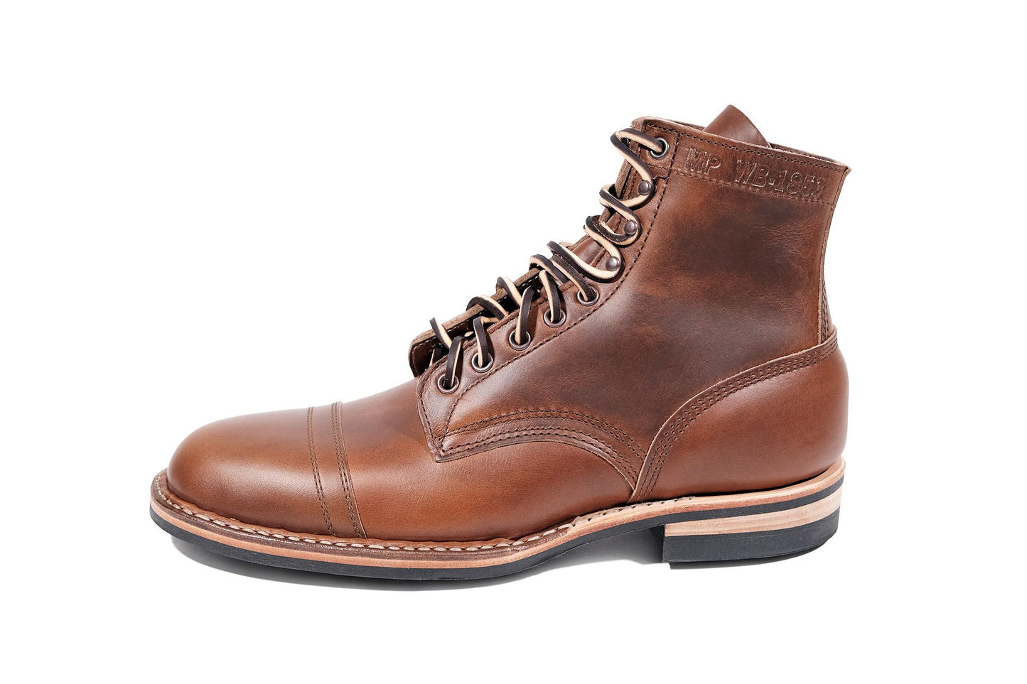 MP-Sherman Toe Cap (Dainite Sole) - Chromexcel - Baker's Boots and Clothing