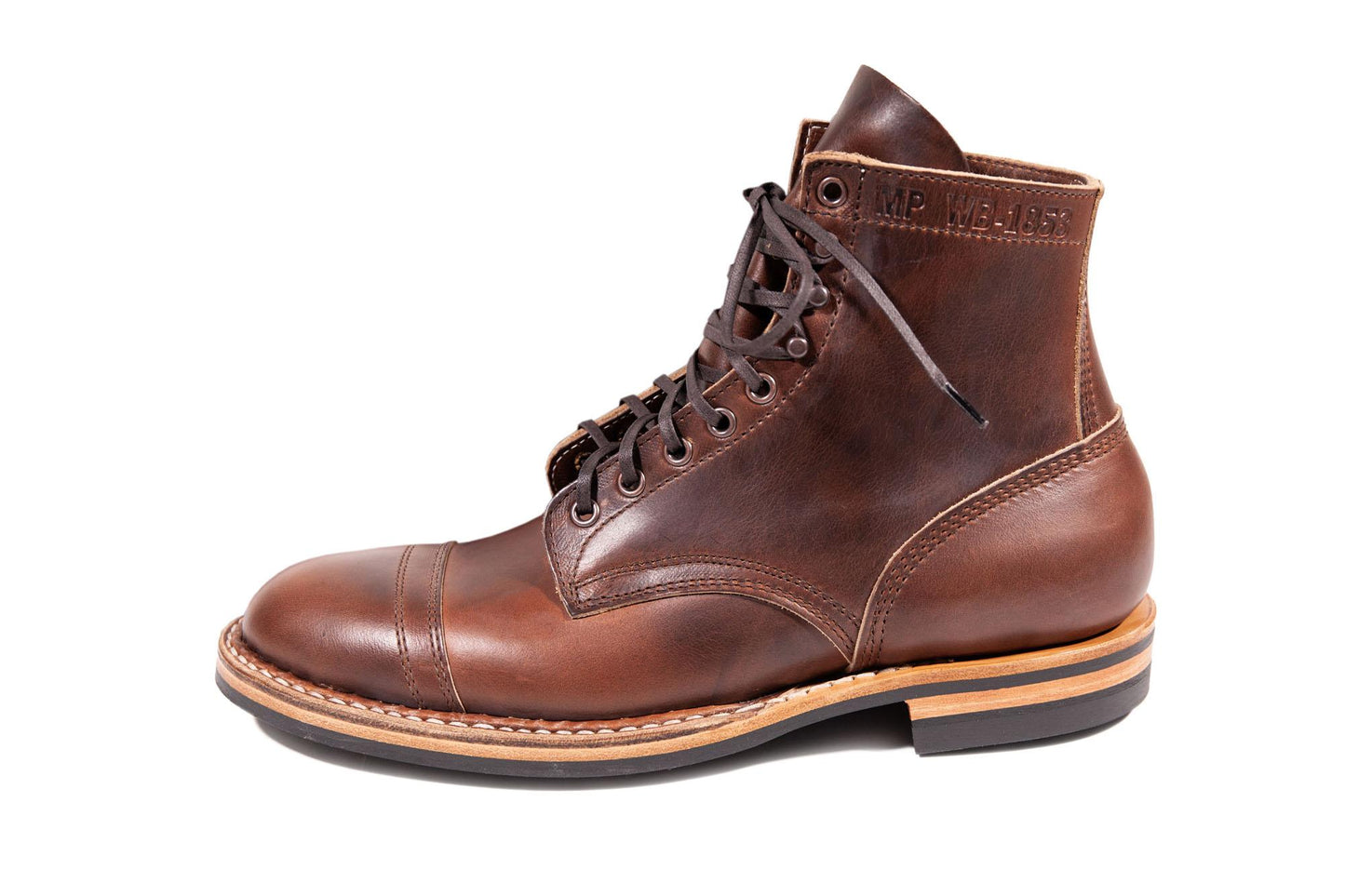 MP-Sherman Toe Cap (Half Sole) - Chromexcel - Baker's Boots and Clothing