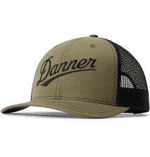 Danner Embroidered Hat Green/Black - Baker's Boots and Clothing